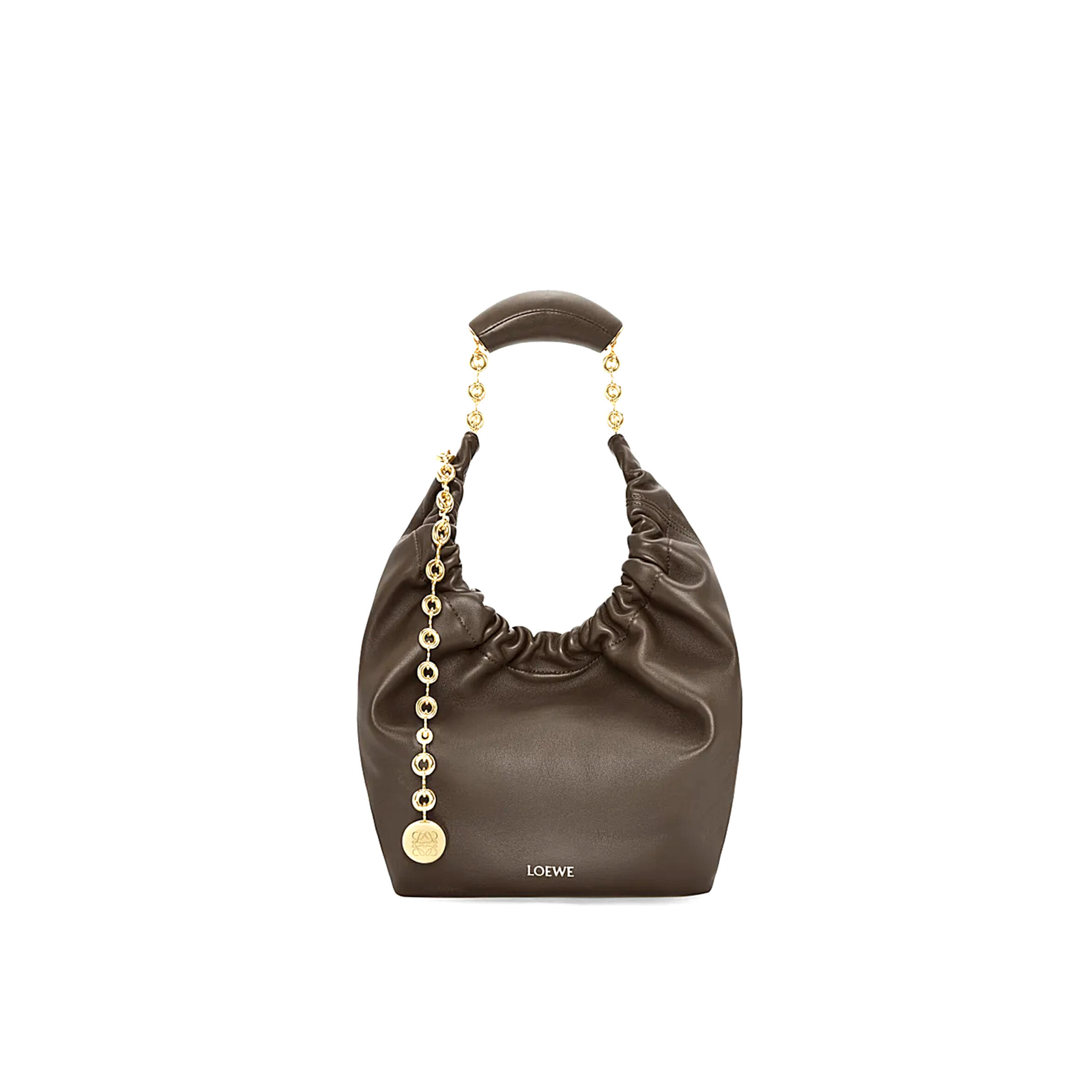 LOEWE SMALL SOFT NAPPA SHEEP LEATHER SQUEEZE BAG A914NCHX01-01 (29*24*10.5cm)